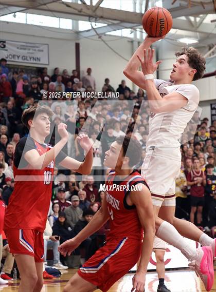 Thumbnail 2 in Manchester Memorial vs Portsmouth (NHIAA Division I Quarter-Final Round) photogallery.