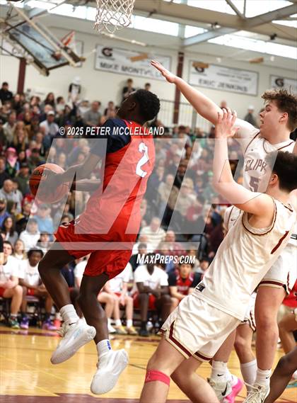 Thumbnail 3 in Manchester Memorial vs Portsmouth (NHIAA Division I Quarter-Final Round) photogallery.