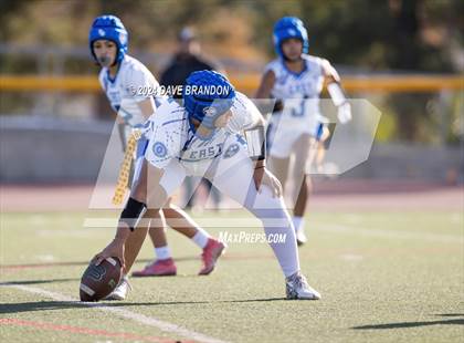 Thumbnail 2 in LA Rams NFF Coastal Valley Senior All-Star Game photogallery.