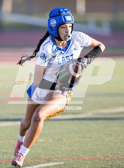 Thumbnail 2 in LA Rams NFF Coastal Valley Senior All-Star Game photogallery.