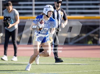 Thumbnail 1 in LA Rams NFF Coastal Valley Senior All-Star Game photogallery.