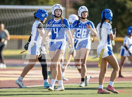 Thumbnail 1 in LA Rams NFF Coastal Valley Senior All-Star Game photogallery.