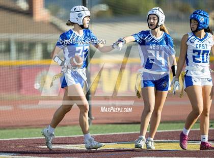 Thumbnail 3 in LA Rams NFF Coastal Valley Senior All-Star Game photogallery.