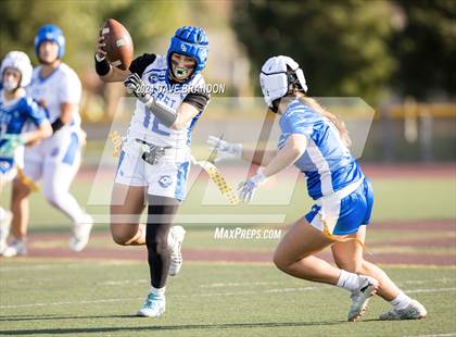 Thumbnail 3 in LA Rams NFF Coastal Valley Senior All-Star Game photogallery.