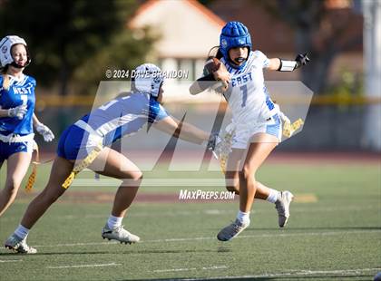 Thumbnail 2 in LA Rams NFF Coastal Valley Senior All-Star Game photogallery.