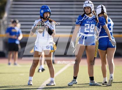 Thumbnail 2 in LA Rams NFF Coastal Valley Senior All-Star Game photogallery.