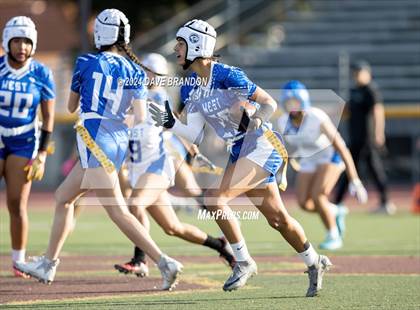 Thumbnail 1 in LA Rams NFF Coastal Valley Senior All-Star Game photogallery.