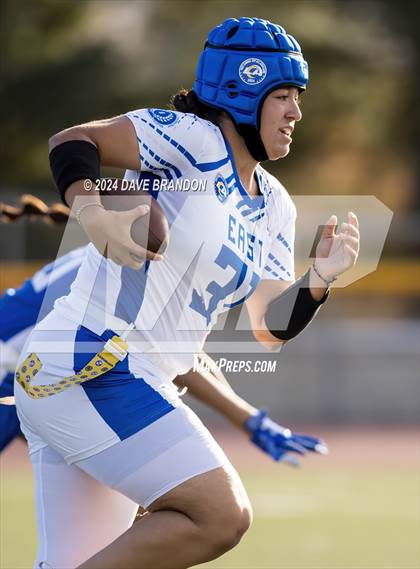 Thumbnail 1 in LA Rams NFF Coastal Valley Senior All-Star Game photogallery.