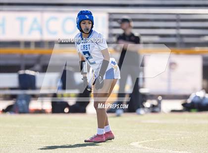 Thumbnail 3 in LA Rams NFF Coastal Valley Senior All-Star Game photogallery.