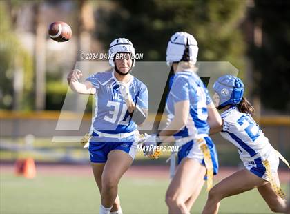 Thumbnail 3 in LA Rams NFF Coastal Valley Senior All-Star Game photogallery.