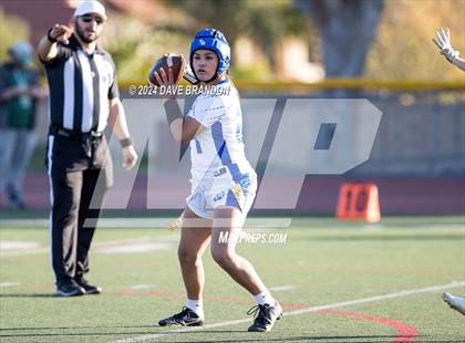 Thumbnail 3 in LA Rams NFF Coastal Valley Senior All-Star Game photogallery.