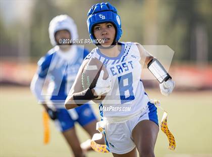 Thumbnail 2 in LA Rams NFF Coastal Valley Senior All-Star Game photogallery.