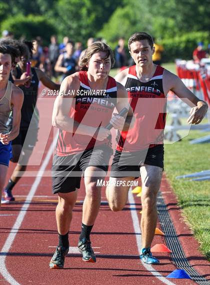 Thumbnail 1 in Boys Track and Field (NYSPHSAA Section 5 Sectional Final) photogallery.