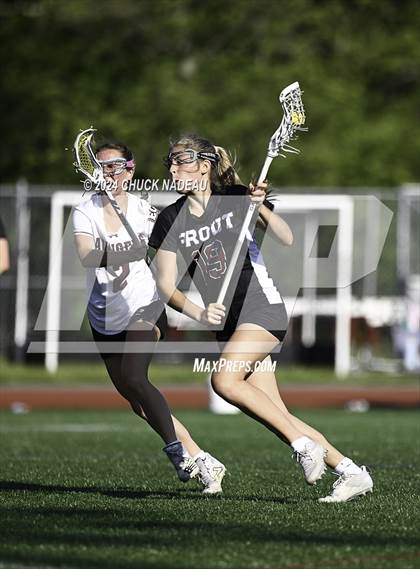 Thumbnail 3 in Prout @ East Greenwich (RIIL Division 1 Quarterfinal) photogallery.