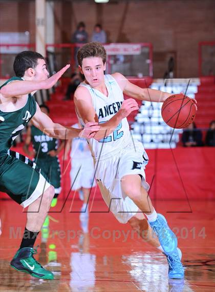 Thumbnail 1 in Derby vs Shawnee Mission East  (McPherson Invitational 2nd Round) photogallery.