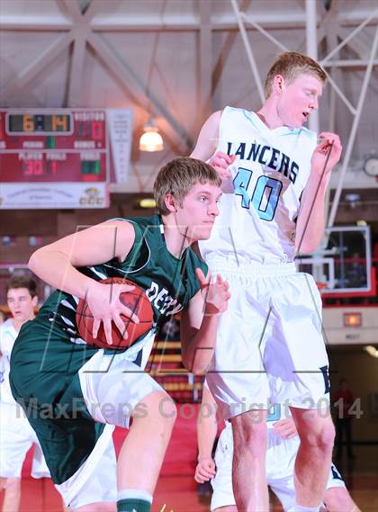 Thumbnail 2 in Derby vs Shawnee Mission East  (McPherson Invitational 2nd Round) photogallery.