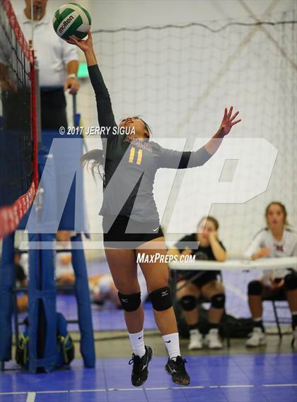 Thumbnail 2 in Tracy vs Armijo (CIVT Pre-season Varsity Tournament) photogallery.
