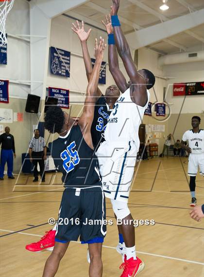 Thumbnail 3 in Hamilton Heights Christian Academy vs Central Park Christian photogallery.