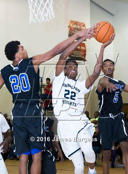 Thumbnail 1 in Hamilton Heights Christian Academy vs Central Park Christian photogallery.