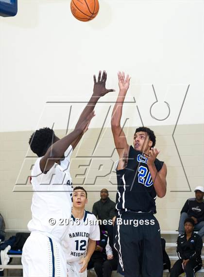 Thumbnail 2 in Hamilton Heights Christian Academy vs Central Park Christian photogallery.