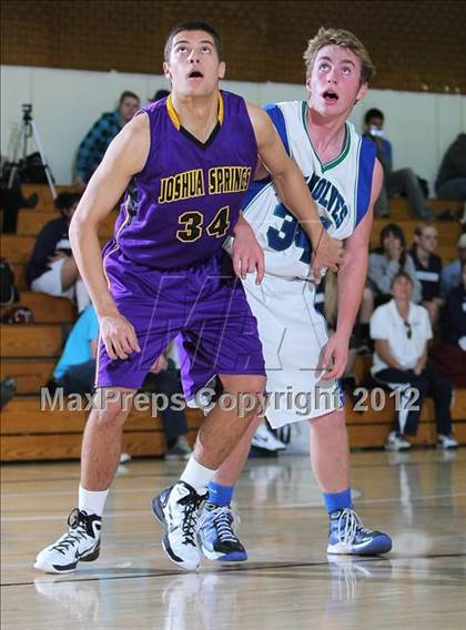 Thumbnail 2 in Pacifica Christian vs. Joshua Springs (MaxPreps Holiday Classic) photogallery.