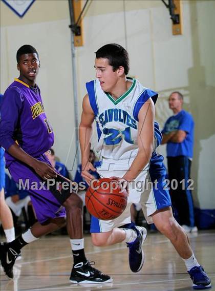 Thumbnail 1 in Pacifica Christian vs. Joshua Springs (MaxPreps Holiday Classic) photogallery.