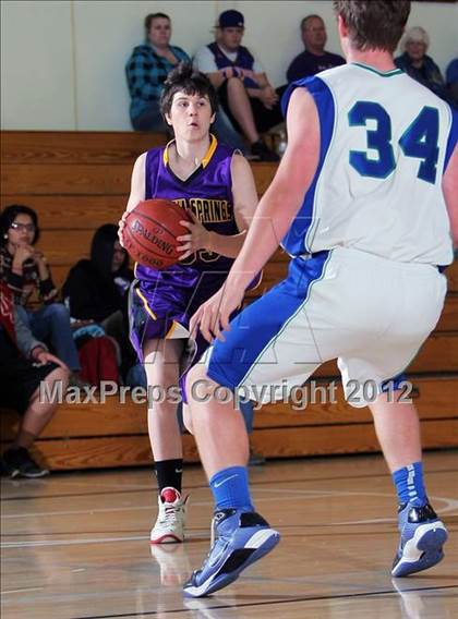 Thumbnail 2 in Pacifica Christian vs. Joshua Springs (MaxPreps Holiday Classic) photogallery.