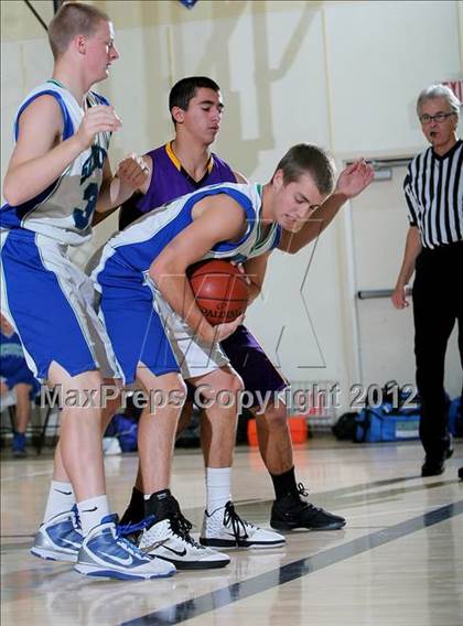 Thumbnail 2 in Pacifica Christian vs. Joshua Springs (MaxPreps Holiday Classic) photogallery.