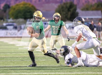 Thumbnail 2 in Snow Canyon vs Desert Hills (UHSAA 4A 2nd Round Playoff) photogallery.