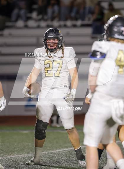 Thumbnail 1 in Snow Canyon vs Desert Hills (UHSAA 4A 2nd Round Playoff) photogallery.