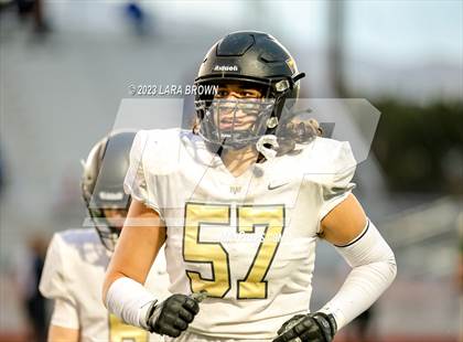 Thumbnail 3 in Snow Canyon vs Desert Hills (UHSAA 4A 2nd Round Playoff) photogallery.