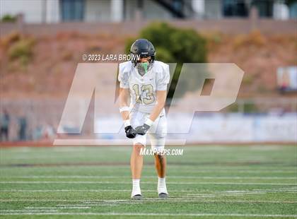 Thumbnail 3 in Snow Canyon vs Desert Hills (UHSAA 4A 2nd Round Playoff) photogallery.
