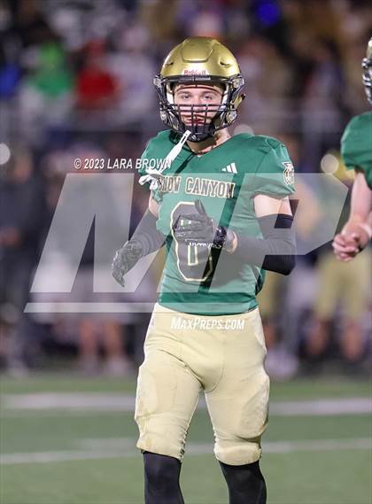 Thumbnail 1 in Snow Canyon vs Desert Hills (UHSAA 4A 2nd Round Playoff) photogallery.