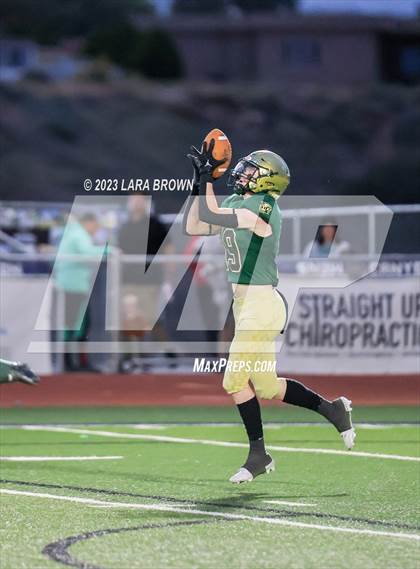 Thumbnail 1 in Snow Canyon vs Desert Hills (UHSAA 4A 2nd Round Playoff) photogallery.