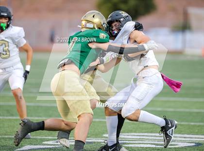 Thumbnail 2 in Snow Canyon vs Desert Hills (UHSAA 4A 2nd Round Playoff) photogallery.