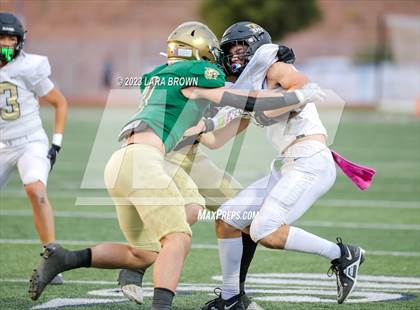 Thumbnail 2 in Snow Canyon vs Desert Hills (UHSAA 4A 2nd Round Playoff) photogallery.