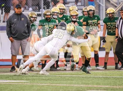 Thumbnail 3 in Snow Canyon vs Desert Hills (UHSAA 4A 2nd Round Playoff) photogallery.