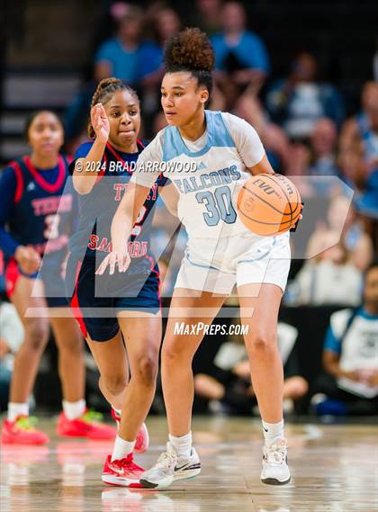 Thumbnail 2 in Terry Sanford vs West Rowan (NCHSAA 3A Final) photogallery.
