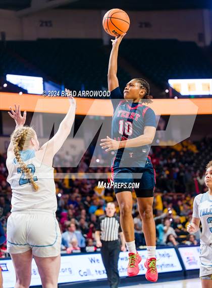 Thumbnail 1 in Terry Sanford vs West Rowan (NCHSAA 3A Final) photogallery.