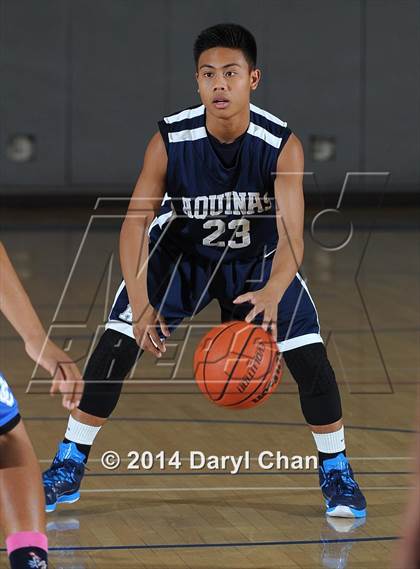 Thumbnail 2 in Culver City vs. Aquinas (San Gabriel Tournament) photogallery.