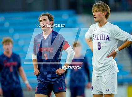 Thumbnail 1 in Forge Christian vs. Salida (CHSAA 2A State Final) photogallery.