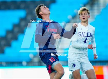 Thumbnail 2 in Forge Christian vs. Salida (CHSAA 2A State Final) photogallery.