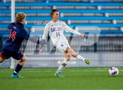 Thumbnail 1 in Forge Christian vs. Salida (CHSAA 2A State Final) photogallery.