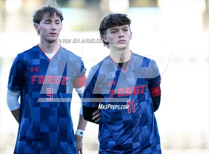 Thumbnail 2 in Forge Christian vs. Salida (CHSAA 2A State Final) photogallery.
