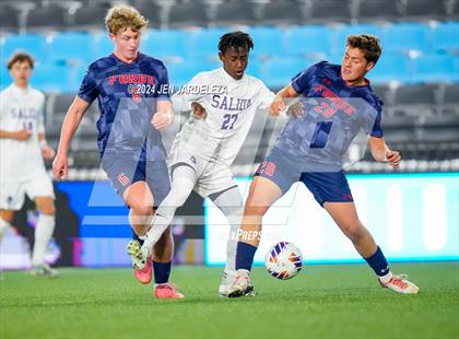 Thumbnail 2 in Forge Christian vs. Salida (CHSAA 2A State Final) photogallery.
