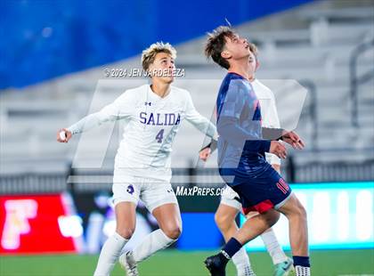 Thumbnail 2 in Forge Christian vs. Salida (CHSAA 2A State Final) photogallery.