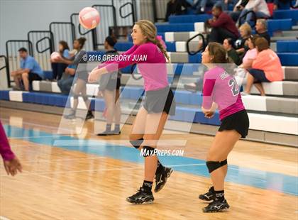 Thumbnail 2 in St. Mary's Dominican vs St. Scholastica (Penguin Volleyball Classic) photogallery.