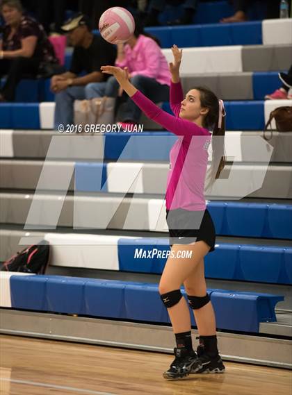 Thumbnail 1 in St. Mary's Dominican vs St. Scholastica (Penguin Volleyball Classic) photogallery.