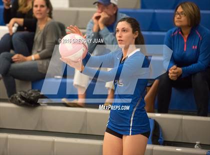 Thumbnail 2 in St. Mary's Dominican vs St. Scholastica (Penguin Volleyball Classic) photogallery.