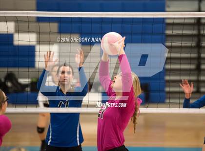 Thumbnail 1 in St. Mary's Dominican vs St. Scholastica (Penguin Volleyball Classic) photogallery.